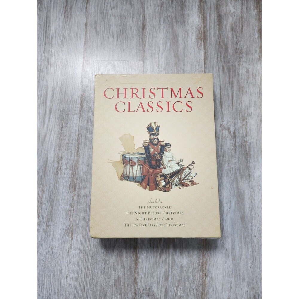 Christmas Classics Hardcover Set Of 4 Running Press Books Case Large Illustrated